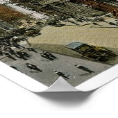 ヴィンテージウォール街，ニューヨーク ポスター (角)