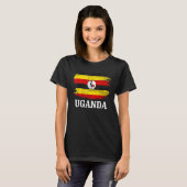 ヴィンテージウガンダ国旗 Tシャツ (正面フル)