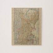 ヴィンテージウクライナの地図(1918年) ジグソーパズル (縦)