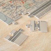 ヴィンテージウクライナの地図(1941年) ジグソーパズル (側面)