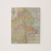 ヴィンテージウクライナの地図(1947年) ジグソーパズル (縦)