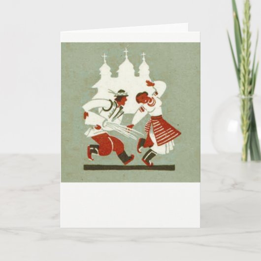 ヴィンテージウクライナイースターカード シーズンカード (正面)