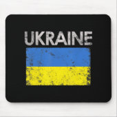 ヴィンテージウクライナウクライナ国旗のプライド8 マウスパッド (正面)