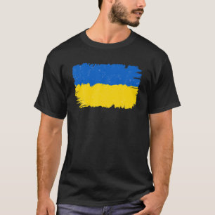 ヴィンテージウクライナウクライナ国旗のプライド Tシャツ