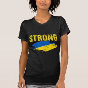 ヴィンテージウクライナ国旗ウクライナ強レトロウクライナ Tシャツ