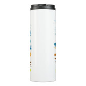 ヴィンテージウクライナ郵便切手フラグプライド機関 タンブラー (裏面)