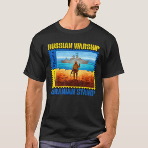 ヴィンテージウクライナ郵便切手プライド Tシャツ