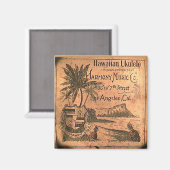 ヴィンテージウクレールラベル磁石 マグネット (正面/裏面)