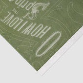 ヴィンテージウサギとエフェメラデクページ 薄葉紙 (詳細)