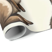 ヴィンテージウサギ模様 ラッピングペーパー (ロールコーナー)