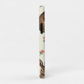 ヴィンテージウサギ模様 Case-Mate iPhoneケース (裏面/右)