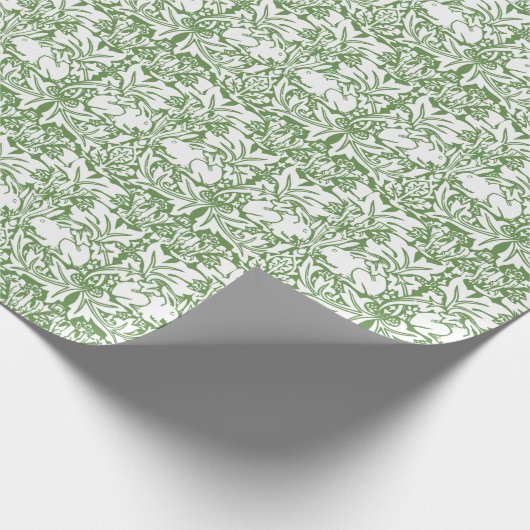 ヴィンテージウサギ ラッピングペーパー (角)