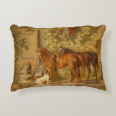 ヴィンテージウズアットザポーチアルブレチアダム アクセントクッション (正面)