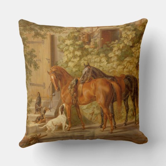 ヴィンテージウズアットザポーチアルブレチアダム クッション (裏面)