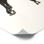 ヴィンテージウズウォールアートアンティーク馬術プリント ポスター (角)