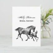 ヴィンテージウズマザーベビーフォールブライダルシャワー 招待状 (スタンド正面)