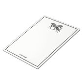 ヴィンテージウズマザーベビーフォール ノートパッド (アングル)