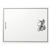 ヴィンテージウズマザーベビーフォール ノートパッド (正面)