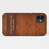 ヴィンテージウッドアップルiPhone 5ケース Case-Mate iPhoneケース (裏面(横))