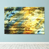 ヴィンテージウッドアート キャンバスプリント (インサイチュ (ウッドフロア))