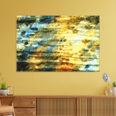 ヴィンテージウッドアート キャンバスプリント (インサイチュ (リビング))