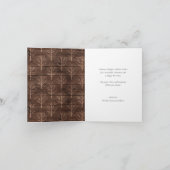 ヴィンテージウッドスノーフレーク《写真》ぼけ味オーバーレイ写真 シーズンカード (内部)