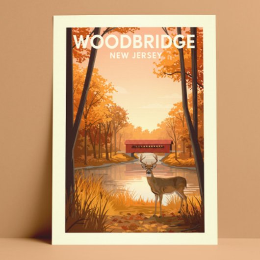 ヴィンテージウッドブリッジニュージャージー ポストカード