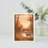 ヴィンテージウッドブリッジニュージャージー ポストカード (スタンド正面)