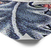 ヴィンテージウッドペッカーフローラタペストリアムモリス ポスター (角)