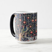 ヴィンテージウッドペッカーフローラタペストリアムモリス モーフィングマグカップ (正面左)