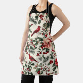 ヴィンテージウッドランドのクリスマスパターン(14) エプロン (インサイチュ)