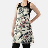 ヴィンテージウッドランドのクリスマスパターン(18) エプロン (インサイチュ)