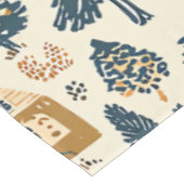 ヴィンテージウッドランドのクリスマスパターン(20) テーブルクロス (アングル)