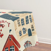 ヴィンテージウッドランドのクリスマスパターン(20) テーブルクロス (インサイチュ)