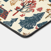 ヴィンテージウッドランドのクリスマスパターン(20) デスクマット (コーナー)