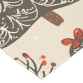 ヴィンテージウッドランドのクリスマスパターン(4) テーブルクロス (アングル)