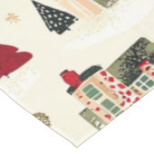 ヴィンテージウッドランドのクリスマスパターン(8) テーブルクロス (アングル)