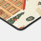 ヴィンテージウッドランドのクリスマスパターン(8) デスクマット (コーナー)