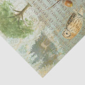 ヴィンテージウッドランドエフェメラ 薄葉紙 (詳細)