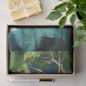 ヴィンテージウッドランドシャンデリアのデコパージュ 薄葉紙 (ギフト)