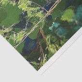 ヴィンテージウッドランドシャンデリアのデコパージュ 薄葉紙 (詳細)