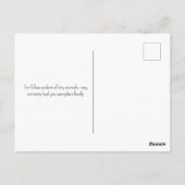 ヴィンテージウッドランドタッドスツールシダ ポストカード (裏面)