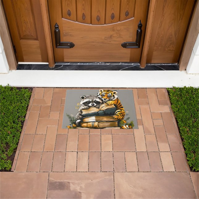 ヴィンテージウッドランドブッククラブ ドアマット (室外)