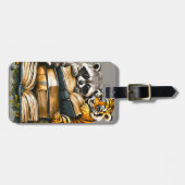 ヴィンテージウッドランドブッククラブ ラゲッジタグ (正面横)