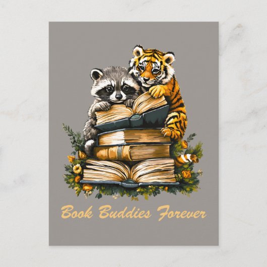 ヴィンテージウッドランドブッククラブ 案内ポストカード (正面)