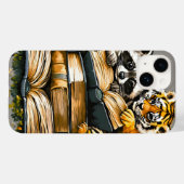 ヴィンテージウッドランドブッククラブ Case-Mate iPhoneケース (裏面 (横))