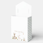 ヴィンテージウッドランド動物ベビーシャワーゲストパーティー フェイバーボックス (オープン)