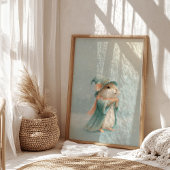 ヴィンテージウッドランド動物子供部屋ポスター ポスター