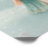 ヴィンテージウッドランド動物子供部屋ポスター ポスター (角)