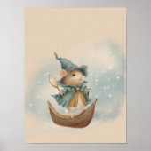 ヴィンテージウッドランド動物子供部屋ポスター ポスター (正面)